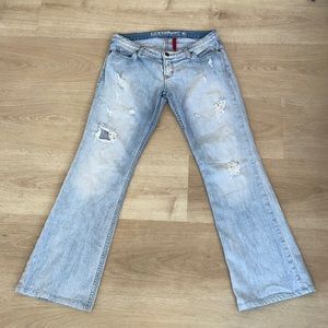 low rise guess jeans